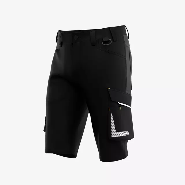 Safety Jogger Deneb Shorts Men Black/Dark Grey