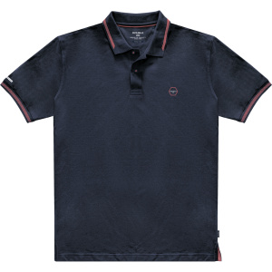 PS-307S Double Polo Pique Navy