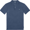 PS-32SA Double Polo Pique Mao Collar (Μεγάλα Μεγέθη) Navy