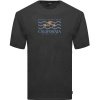 TS-2003S Double T-Shirts With Graphic Print Black