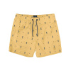 MTS-134A Double All Over Print Shorts (Μεγάλα μεγέθη) Yellow