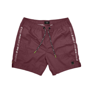 MTS-136A Double Taslon Short (Mεγάλα μεγέθη) Μπορντώ