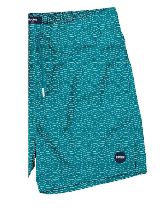 MTS-811 Double Swim Shorts Teal MTS-811 Double Swim Shorts Teal