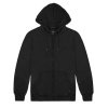 MTOP-1000A Double Ζακέτα Brushed Fleece (Μεγάλα Μεγέθη) Black