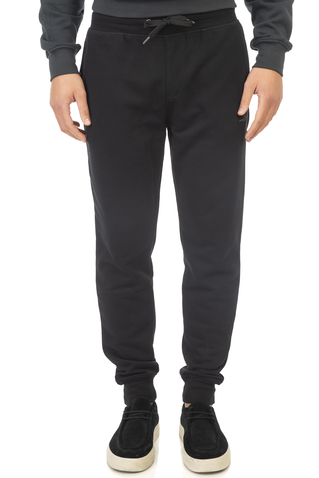 MPAN-6004 Double Παντελόνια Φόρμας Black