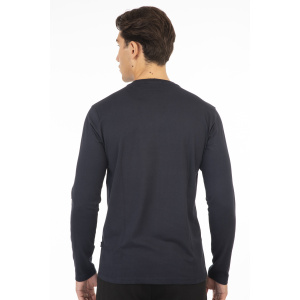 TS-9000Α Double Φούτερ Mακό (Μεγάλα Μεγέθη) Navy