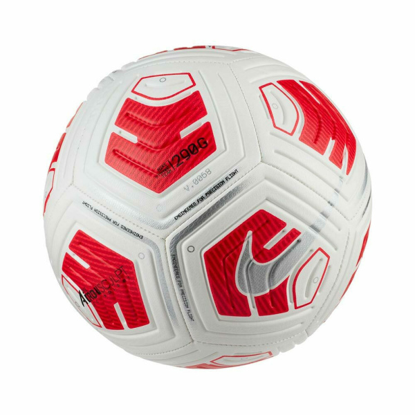CU8062-100 Nike Strike Team J Μπάλα Ποδοσφαίρου Λευκή/Κόκκινη