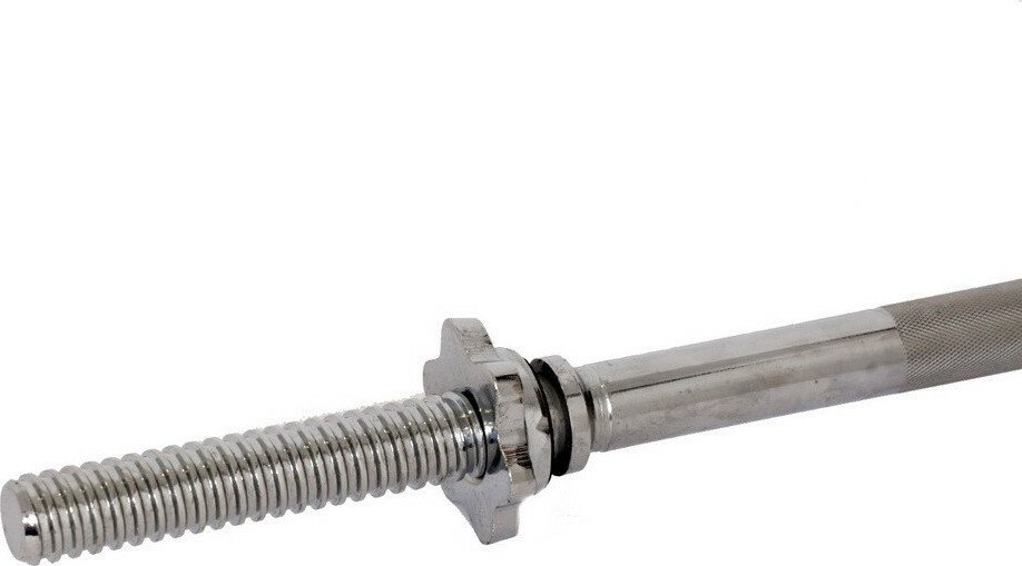 44363 Amila Ίσια Μπάρα Φ28mm 7kg Μήκους 140cm με Βιδωτά Κολάρα