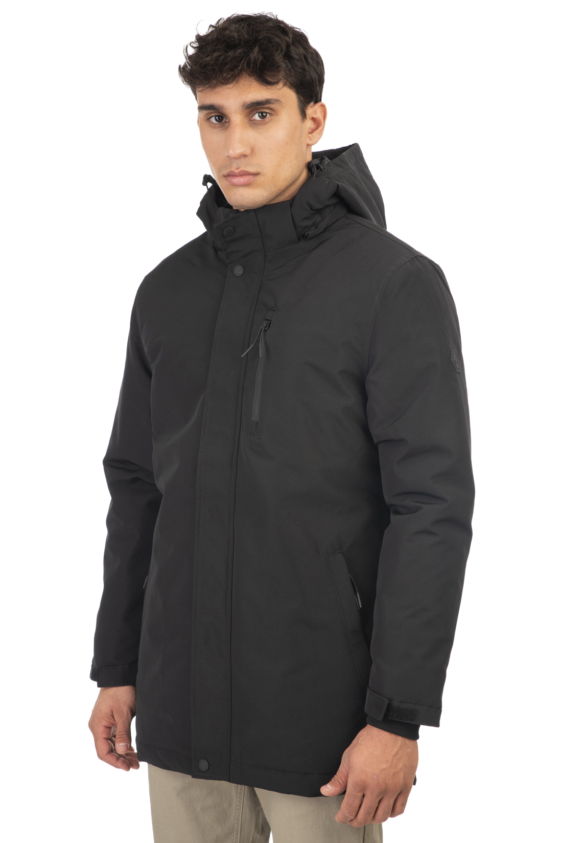 MJK-2018 Double Jackets Parka Black 50