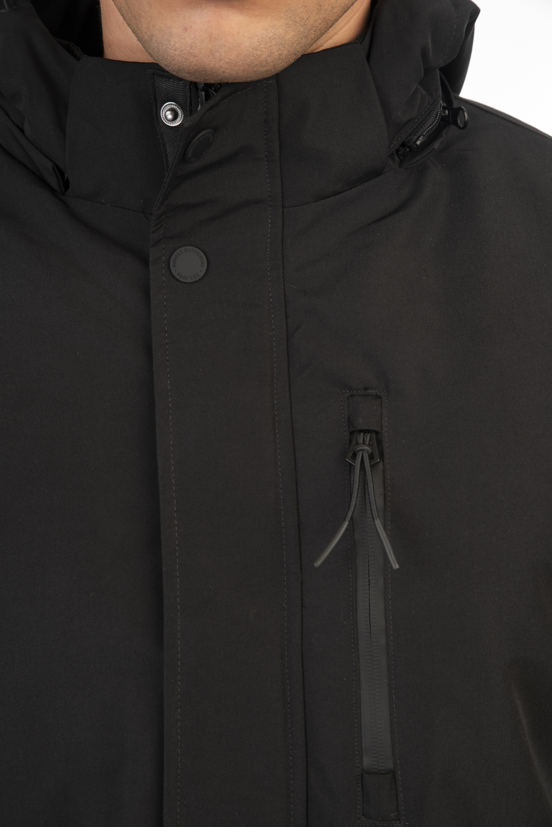 MJK-2018 Double Jackets Parka Black 50