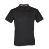 KMP180C Keya Prime Polo Κοντομάνικο Μπλουζάκι Μαύρο 180gr
