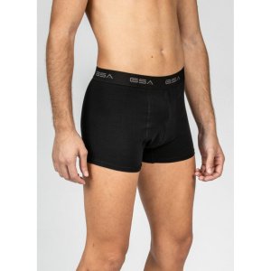 GSA Cotton Basics 3Pack Ανδρικά Μποξεράκια Μαύρα 17-1204-01
