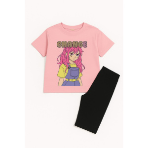 Παιδικό σετ Μπλούζακι με παντελονάκι Change