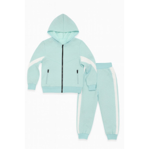 Παιδικό σετ Φόρμες με Κουκούλα Σιέλ