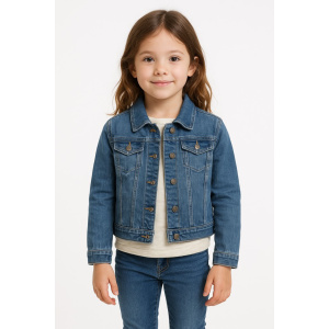 Τζιν μπουφανάκι παιδικό Μπλέ