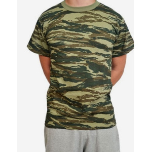 Κοντομάνικο T-shirt Παραλλαγής από 100% Βαμβάκι