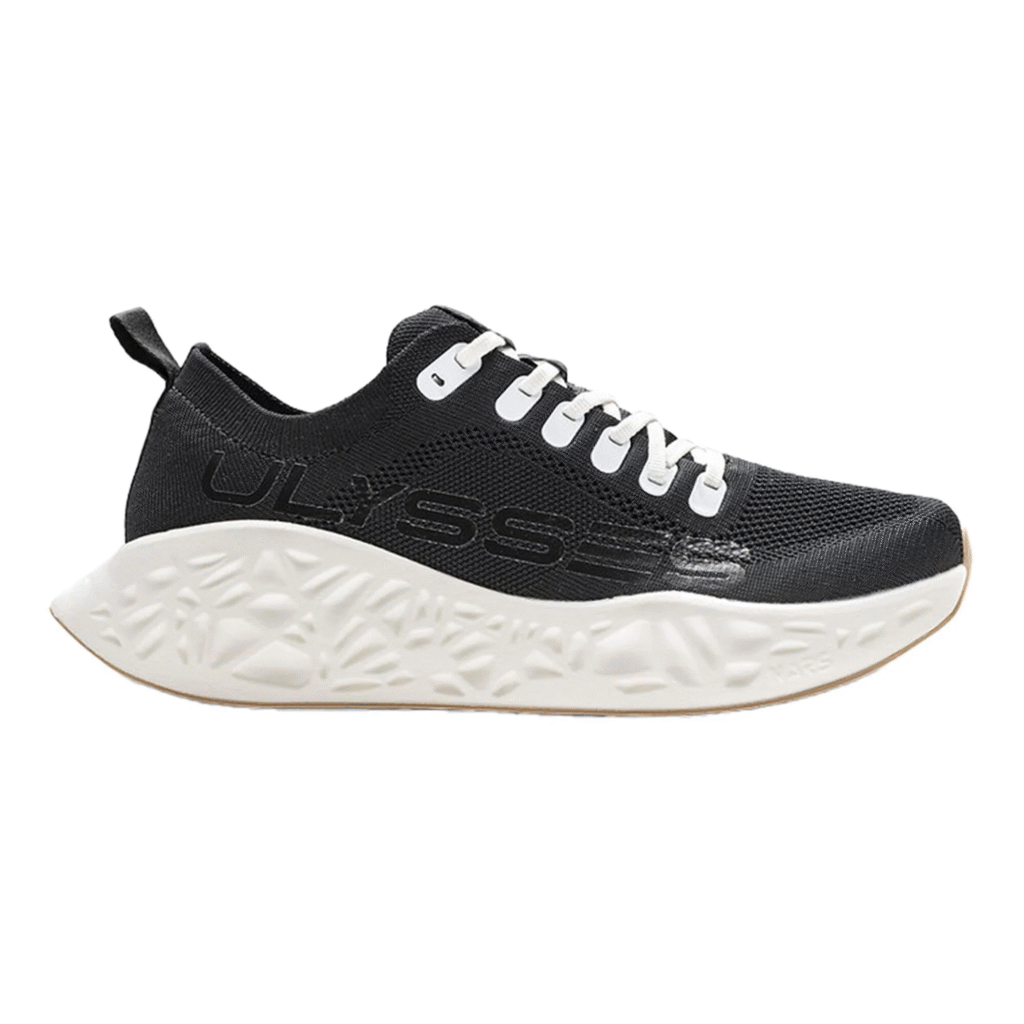 Ulysses Unisex Running Shoes HONI HN-999000 Black Hevea