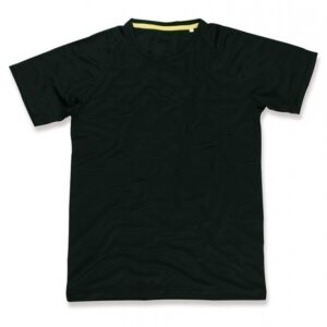 Μπλούζα Κοντομάνικη  Dry Fit 140gr Μαύρη