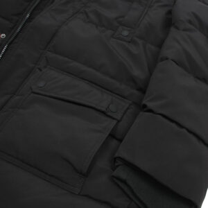 MJK-173A Double Χειμωνιάτικο Μπουφάν Puffer Black