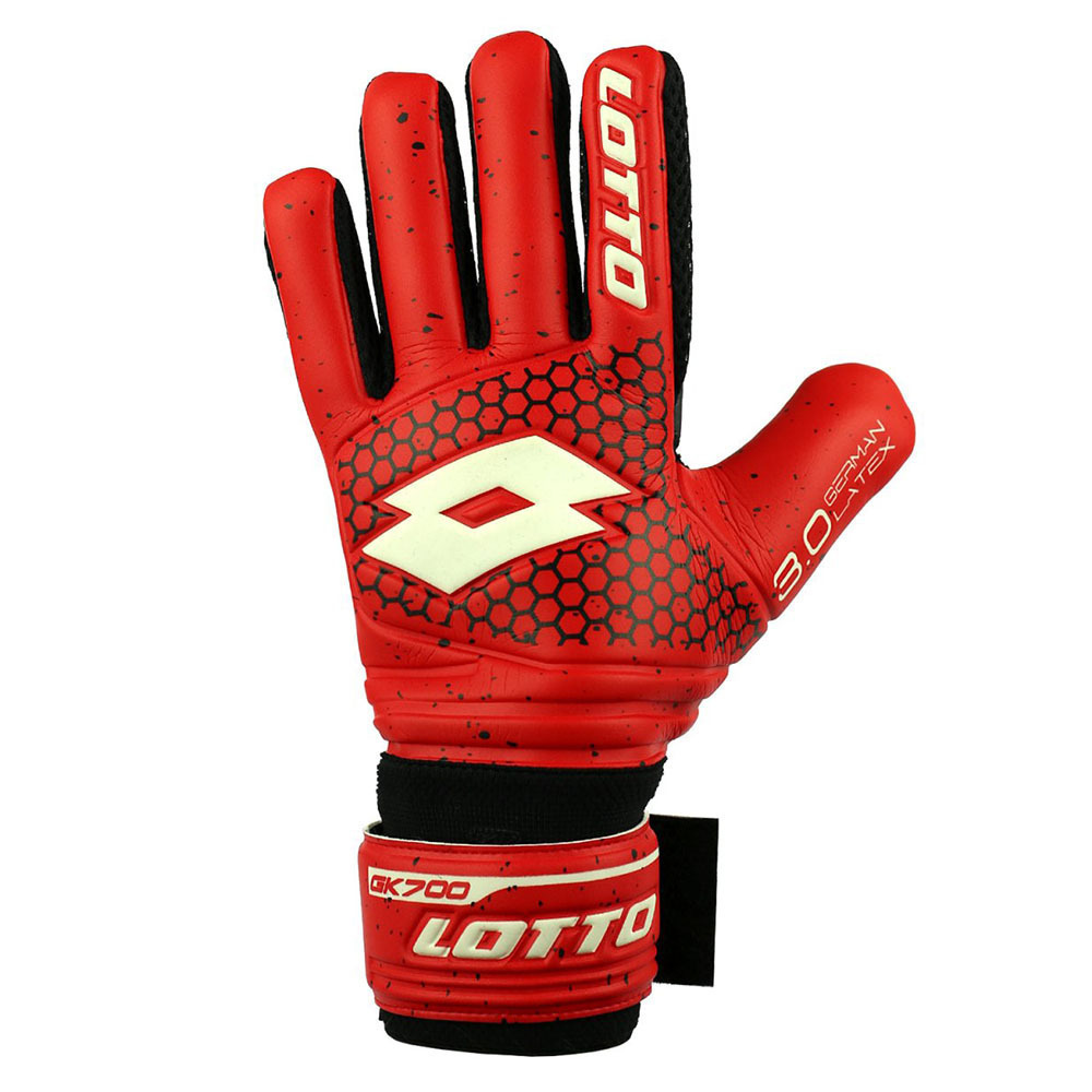 Lotto Glove GK700 217089 Cliff Red/All White Lotto Glove GK700 217089 Cliff Red/All White