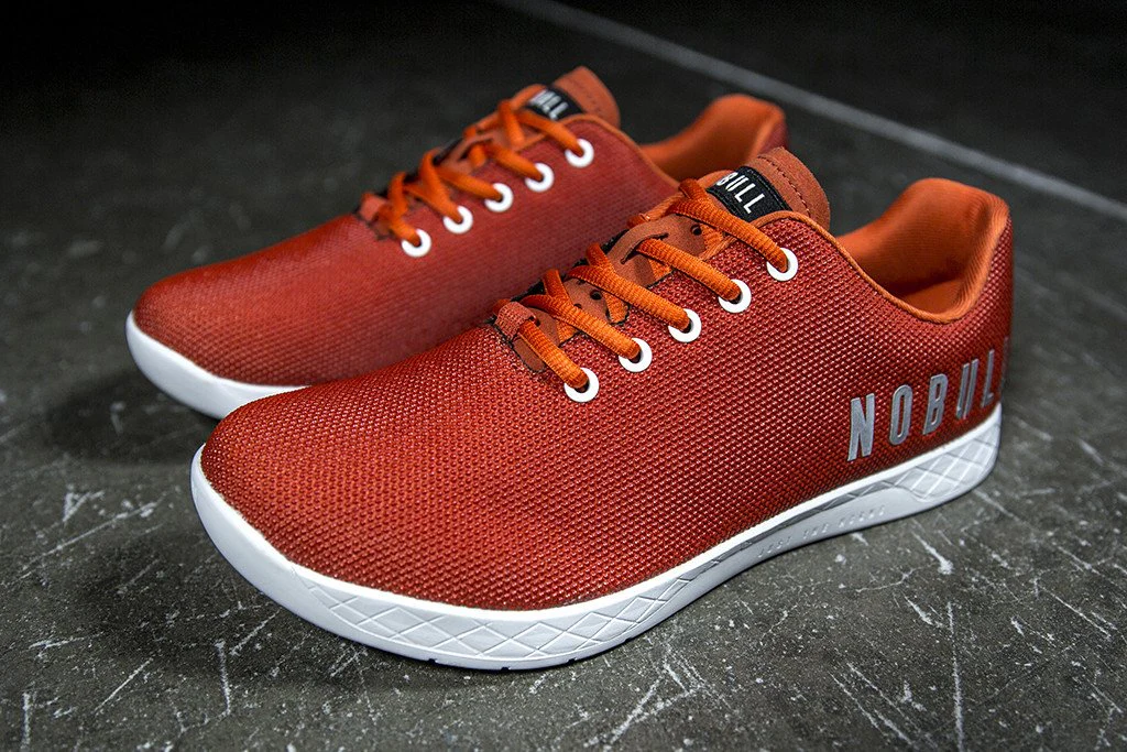 NoBull Superfacbric Trainer Burnt Orange/ White NoBull Superfacbric Trainer Burnt Orange/ White
