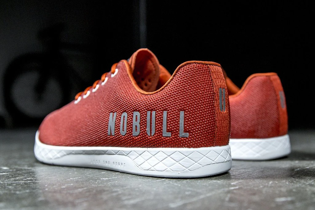 NoBull Superfacbric Trainer Burnt Orange/ White NoBull Superfacbric Trainer Burnt Orange/ White