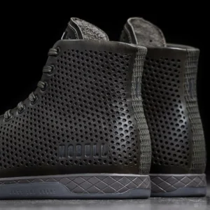 NoBull Leather Trainer High Dark Olive