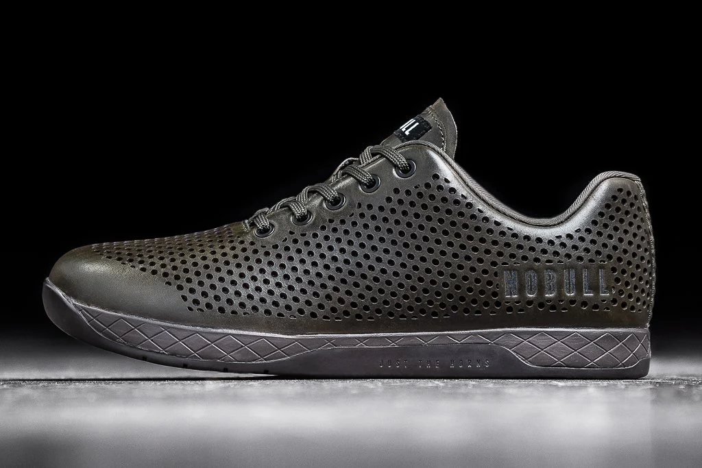 NoBull Leather Trainer BLK Olive/Dark Green NoBull Leather Trainer BLK Olive/Dark Green