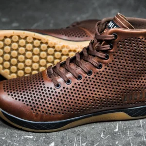 NoBull Leather Trainer Coffee/Gum