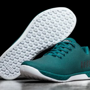 NoBull Superfabric Trainer Teal/White