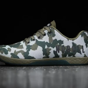 NoBull Superfabric Trainer White/Green