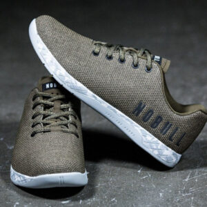NoBull Superfabric Trainer Olive Heather/LT Grey Camo