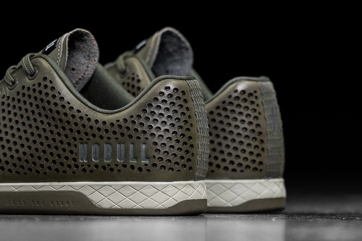 NoBull Leather Trainer Spring Moss/ Grey NoBull Leather Trainer Spring Moss/ Grey