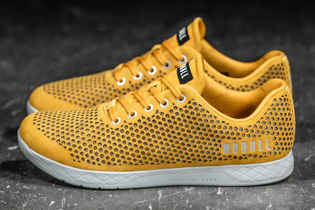 NoBull Leather Trainer Vintage Yellow/ Light Grey NoBull Leather Trainer Vintage Yellow/ Light Grey