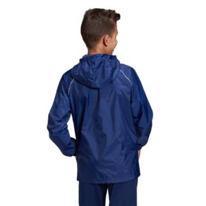 Adidas Core 18 Rain Jacket Y CV3742 Dark Blue