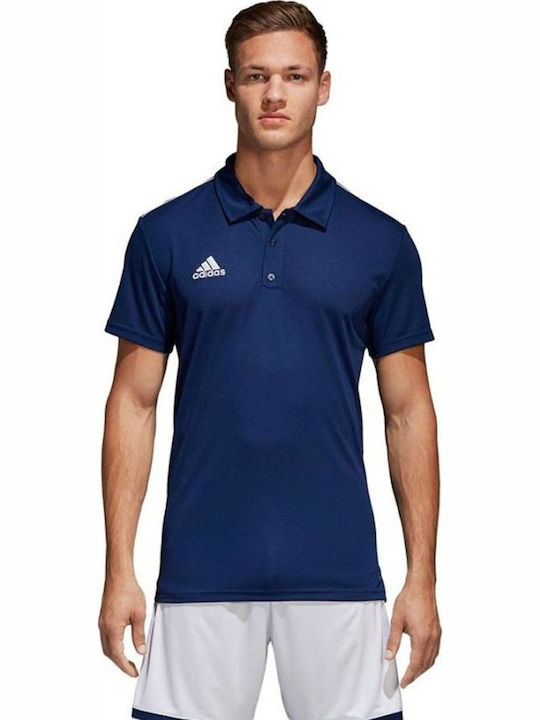 Adidas Core 18 Polo CV3589 Blue/White Adidas Core 18 Polo CV3589 Blue/White