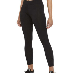 NikeSportswear Essential Training Γυναικείο Cropped Κολάν Ψηλόμεσο Μαύρο CZ8532-010