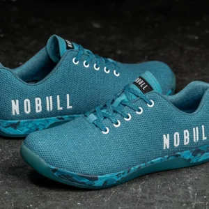 NoBull Superfabric Trainer Turquoise/Blue