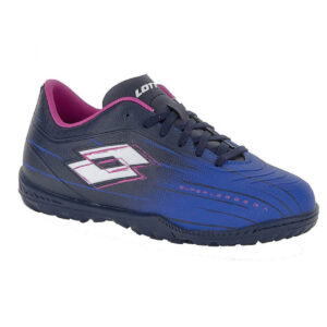 Lotto Solista 700 IX TF JR Blue/All White/Olympian Blue