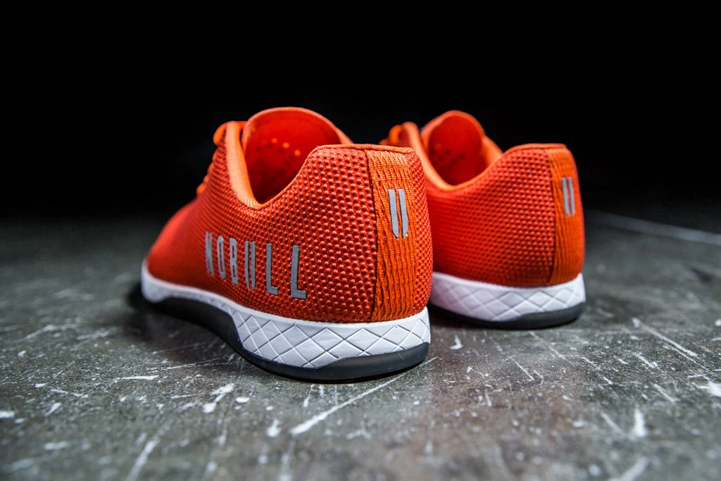 NoBull Superfabric Trainer Orange/Gargoyle