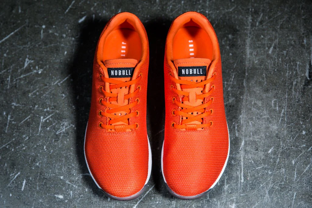 NoBull Superfabric Trainer Orange/Gargoyle
