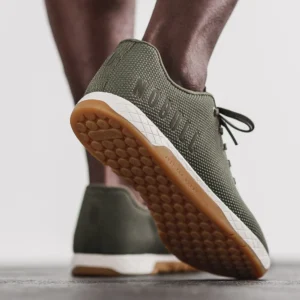 NoBull Superfabric Trainer Army/Off White/Gum