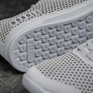 NoBull Leather Trainer Grey/Light Grey