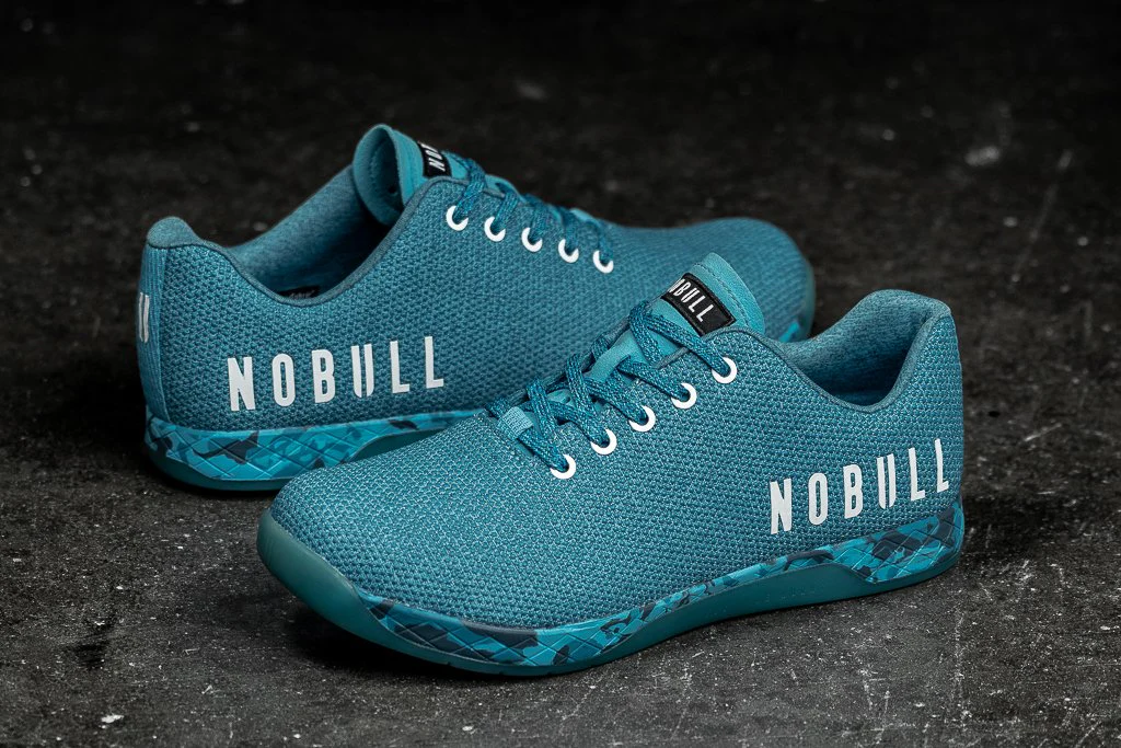 NoBull Superfabric Trainer Turquoise/Blue