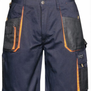 FAG061 02 Fageo βερμούδα εργασίας Χρώμα Μπλέ/Πορτοκαλί