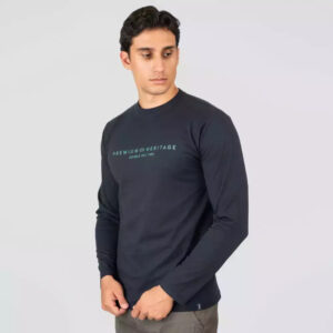 Double Ανδρικό Μακρυμάνικο μπλουζάκι 252TS-9072 Navy Double Ανδρικό Μακρυμάνικο μπλουζάκι 252TS-9072 Navy