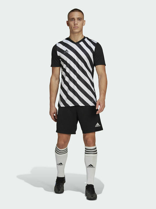 Adidas Entrada 22 GFX JSY HF0126 Black/White Adidas Entrada 22 GFX JSY HF0126 Black/White