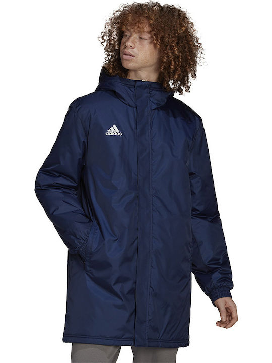 Adidas Entrada 22 Stadium JKT  Tenable HG6301 Dark Blue