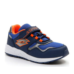 LottoStrada Αθλητικά Παιδικά Παπούτσια Running με Σκρατς Μπλε 215804 7J7