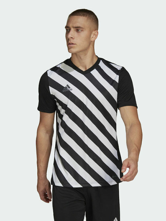 Adidas Entrada 22 GFX JSY HF0126 Black/White Adidas Entrada 22 GFX JSY HF0126 Black/White